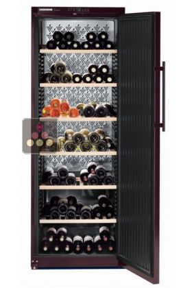 Single temperature wine ageing and storage cabinet 