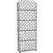 Modular metallic storage unit for 198 bottles - H220cm