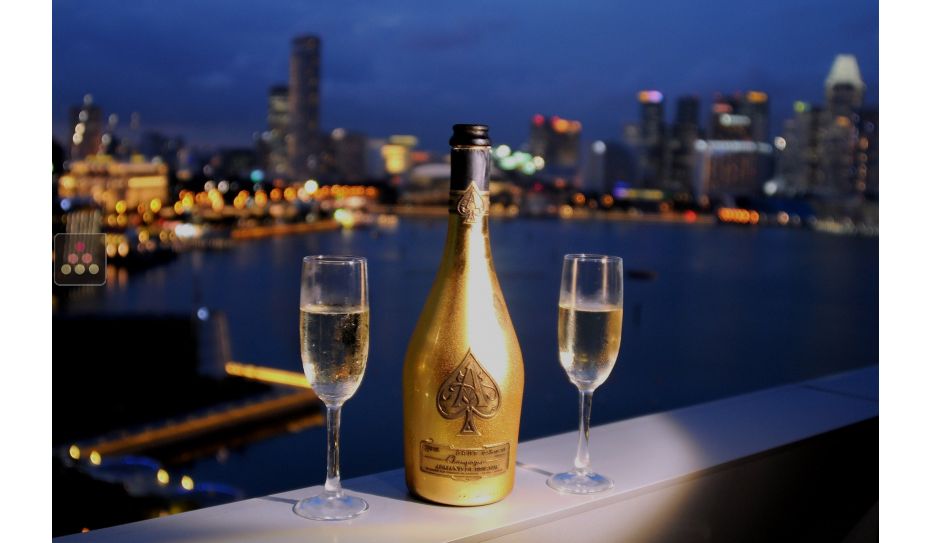 Bottle of Champagne Armand de Brignac Brut Gold 75cl