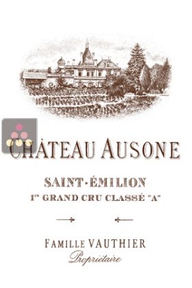 Red Wine Ausone - Saint-Emilion - 1er grand cru classé A - 2007 - 0.75L