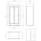 Professional multi-temperature built-in wine display cabinet - Wall crossing - Horizontal bottles