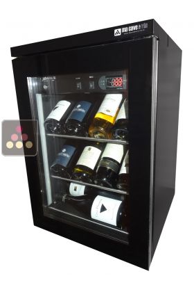 Single temperature wine storage or service cabinet