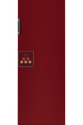 Full door red wine cabinet
