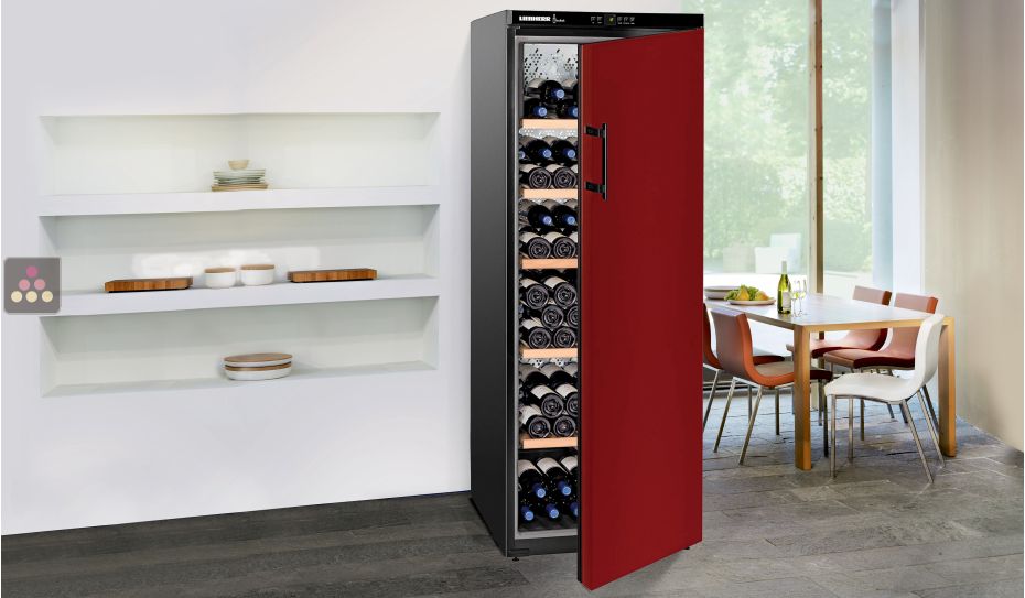 Single-temperature wine cabinet for ageing & storage