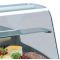 Refrigerated counter - Width 150cm - Curved glass