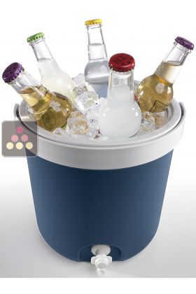 Drink cooler, ce bucket and drinking funtain