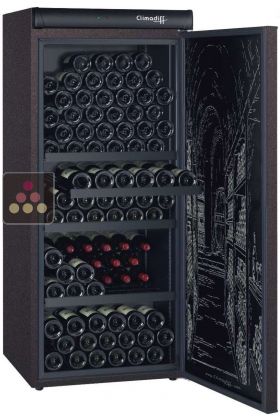 Single temperature wine ageing cabinet