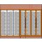 Custom dual temperature wine cabinet with remote compressor