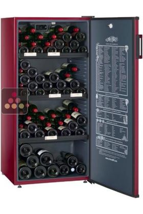 Multi-Temperature wine storage and service cabinet 