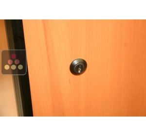 Replacement lock for wine cabinet with solid door - coloured ARTEVINO