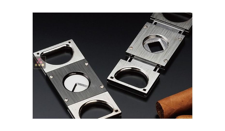 Premium double blade cigar cutter