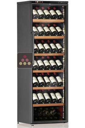 Single temperature wine storage or service cabinet