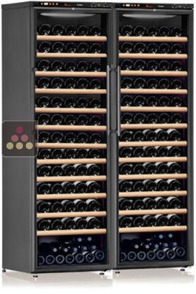 Combination of 2 Single temperature wine service or storage cabinets