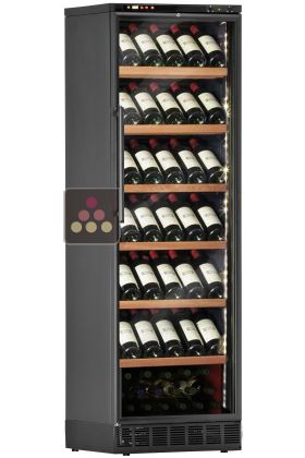 Multiple temperature built in wine storage or service cabinet