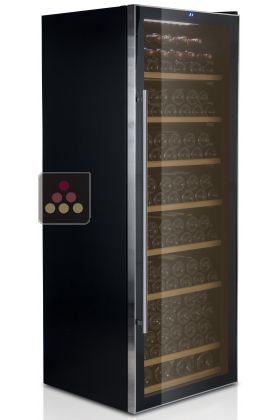 Single temperature wine service cabinet