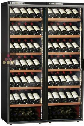 Combined 2 Single temperature wine service & storage cabinets