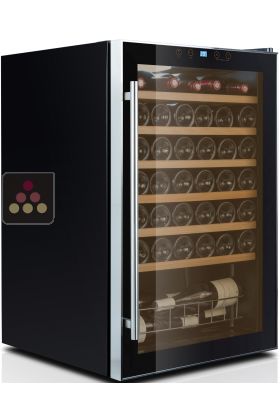 Single temperature wine service cabinet