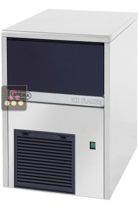 Ice flakes maker up to 67kg/24h with 10kg of integrated storage - Freestanding - Air-cooled condenser