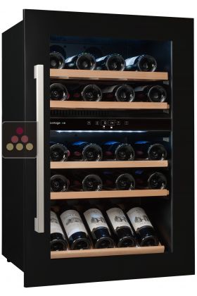 Dual temperature built in wine service cabinet