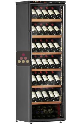 Multi temperature wine service and storage cabinet 