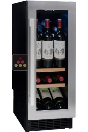 Single temperature wine service cabinet