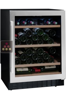 Single temperature wine service or storage cabinet