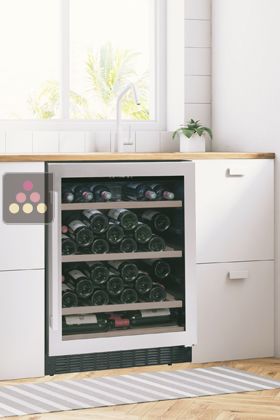 Single temperature built-in wine service or storage cabinet