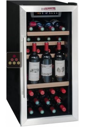 Single temperature wine service cabinet