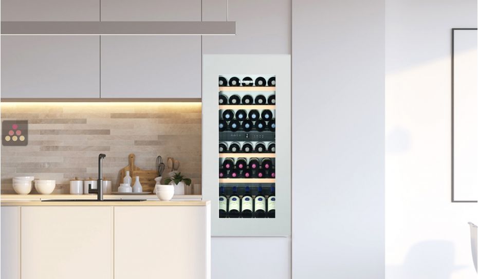 Multi-purpose wine cabinet for storage and service - can be fitted
