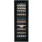 Multi-purpose wine cabinet for the storage and service of wine - can be fitted - Black glass door.
