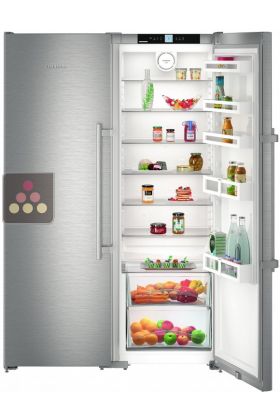 Combined fridge, freezer, ice maker & Biofresh zone