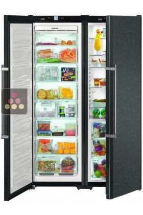 Combined fridge, freezer, ice maker & Biofresh zone