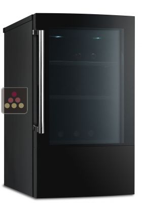 Single temperature wine service cabinet