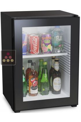 Mini-bar fridge with full glass door - 40L