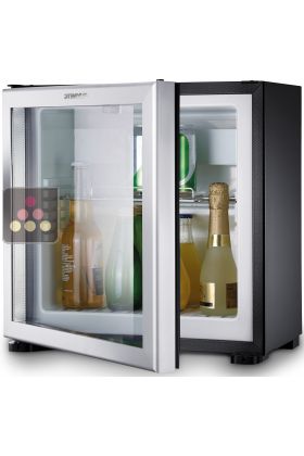 Built in mini-bar with glass door - 20L - left hinged