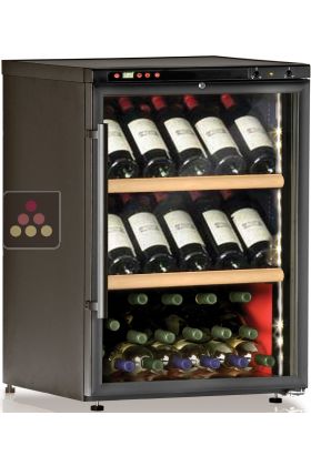 Single temperature wine storage or service cabinet