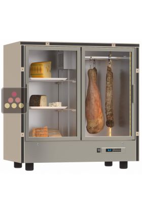 Cheese and delicatessen unit - Glass front only - Built-in or freestanding - Without frontside finish