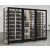 Combination of 3 professional multi-purpose wine display cabinet - 4 glazed sides - Magnetic and interchangeable cover