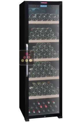 Single temperature wine storage or service cabinet