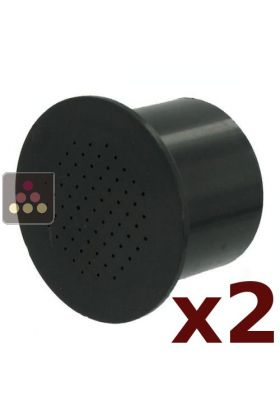 Set of 2 active carbon filters for VINOSAFE wine cabinets pre Sept 2009