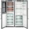 Combined wine cabinet, freezer, refrigerator & ice maker with biofresh area
