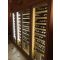 Triple temperature wine cabinet for storage and/or service 