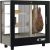 Refrigerated display cabinet for cheese and cured meat presentation - 4 glazed sides - Wooden cladding