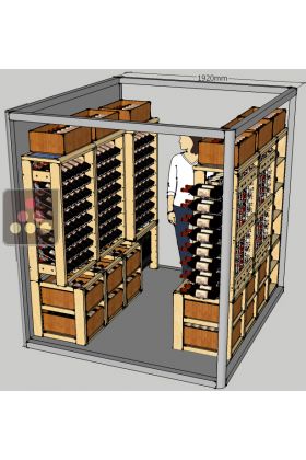 Single Temperature Ageing Wine Cellar for 550 bottles