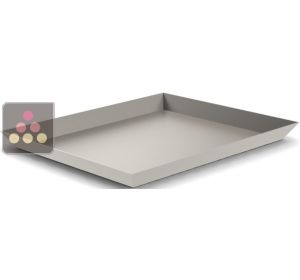 Stainless steel tray for Calice Design display  CALICE DESIGN