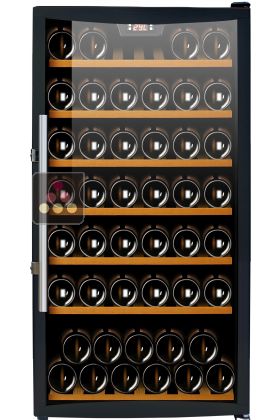 Single temperature wine service or storage cabinet