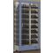 Professional multi-temperature wine display cabinet - 3 glazed sides - Inclined bottles - Magnetic and interchangeable cover