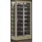 Professional multi-temperature wine display cabinet - 3 glazed sides - Inclined bottles - Magnetic and interchangeable cover