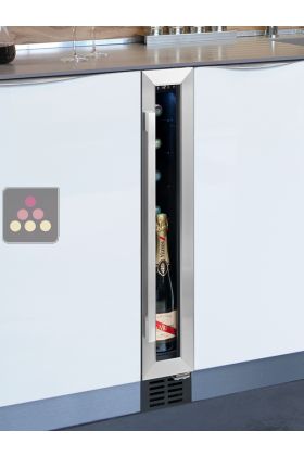 Single temperature built in wine service cabinet