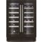 Dual temperature built-in wine cabinet for service